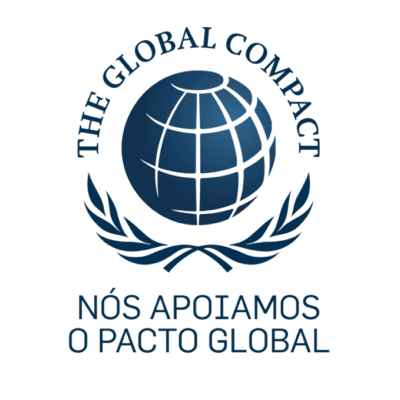 Selo Nós apoiamos o Pacto Global, da ONU
